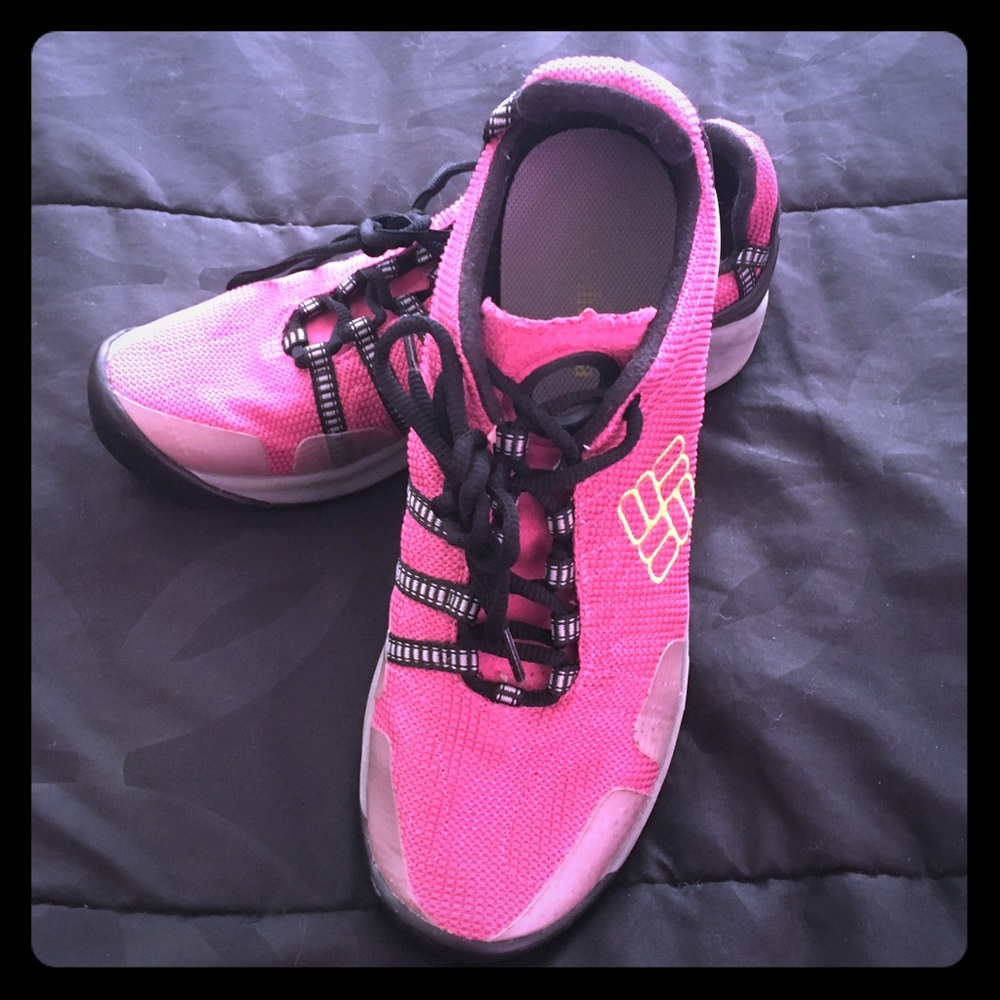 Columbia TechLite Omni-Grip Pink Trail Running Shoes | Women’s Athletic Sneakers - Picture 6 of 8